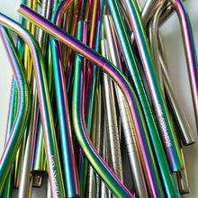 Load image into Gallery viewer, Party Favour 10-pack - stainless steel straw sets