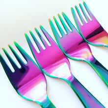 Load image into Gallery viewer, Classic FORK Set - Rainbow - limited edition