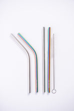 Load image into Gallery viewer, Party Favour 10-pack - stainless steel straw sets