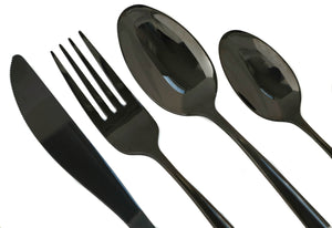 Adult Classic Cutlery Set - Black