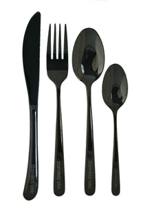 Adult Classic Cutlery Set - Black