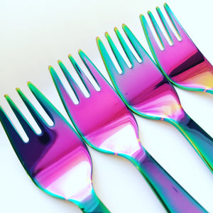 Classic FORK Set - Rainbow - limited quantities