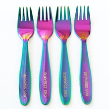 Load image into Gallery viewer, Classic FORK Set - Rainbow - limited quantities
