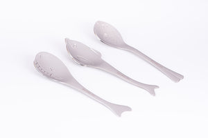 Ocean Spoon Set - Silver