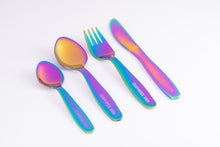 Load image into Gallery viewer, Kids Classic Cutlery Set - Rainbow
